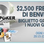 Freeroll da 2500$ per tutti i nuovi giocatori di Betfair Poker