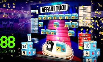 Il gioco ufficiale di Affari Tuoi è online solo su 888.it