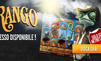 Gioca gratis alla slot Rango. 10 euro gratis su Netbet Casino