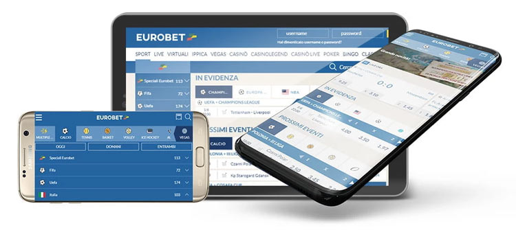 Bonus Scommesse Eurobet.it eurobet mobile e app