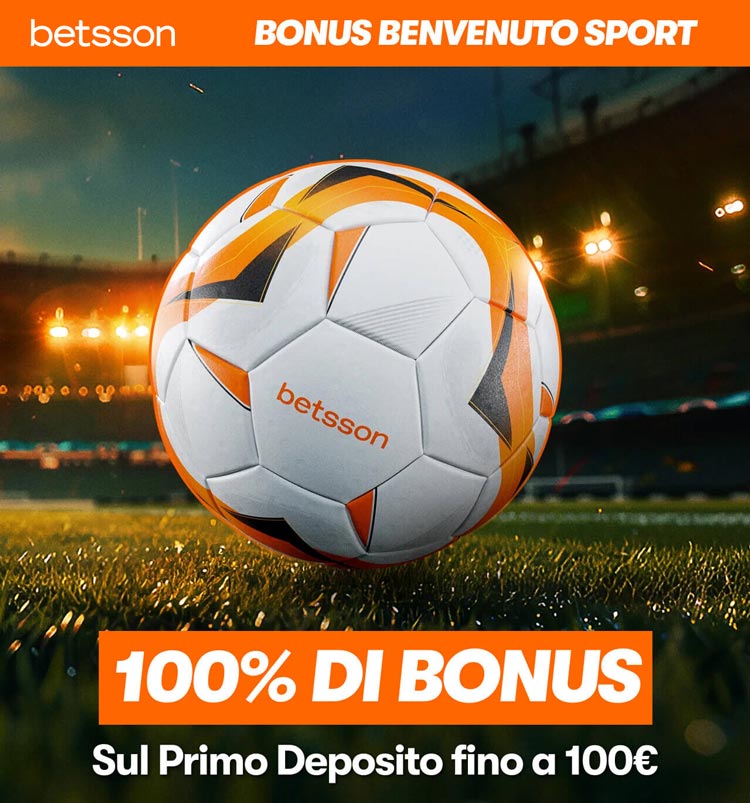 Il bonus per le scommesse offerto da Betsson